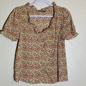 Shein Floral Blouse